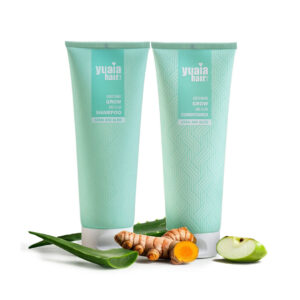 Grow and Glow Shampoo og Conditioner 250 ml - sulfatfri & silikonefri - Yuaia