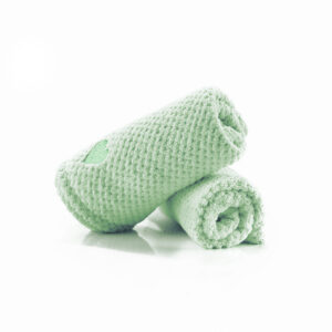Mikrofiber håndklæde til hår - Grøn - Yuaia