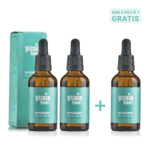 Rosmarin hårolie Køb 2 stk få 1 gratis - Yuaia Haircare