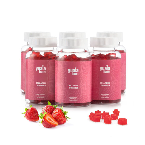 Collagen Gummies - 6 stk (6 måneders forbrug) - Spar 43% - Yuaia