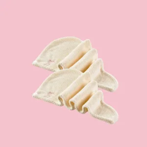 Mikrofiber håndklæde til hår - Pudder 2 stk - Spar 15% - Yuaia