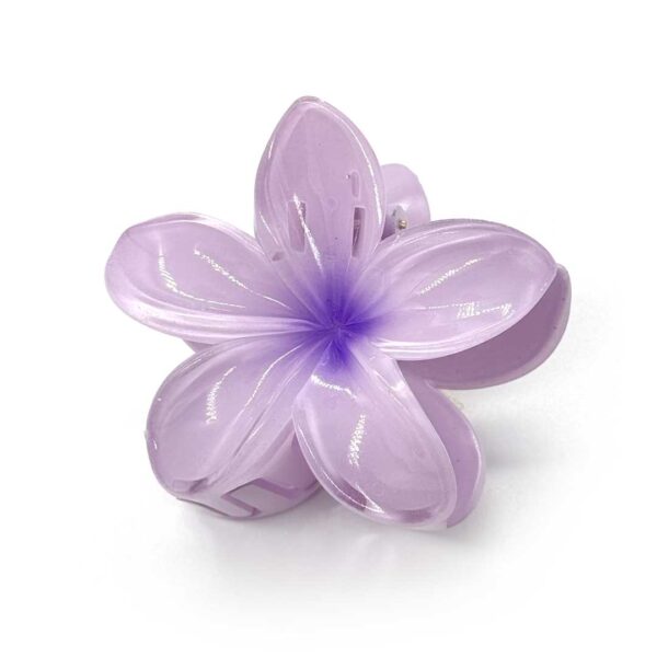 Blomster hårklemme - Lavender - Yuaia Haircare