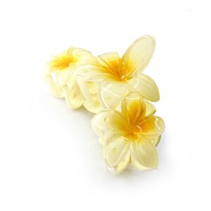 Blomster hårklemme - Pineapple stor - Yuaia Haircare