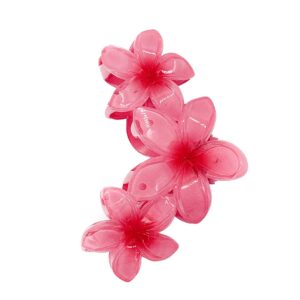 Blomster hårklemme - Cherry stor - Yuaia Haircare