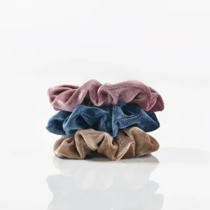 Velour Scrunchies - 3 stk (spar 20%) - Yuaia