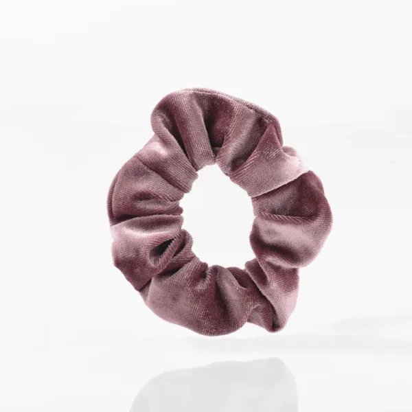 Velour Scrunchies - Rosa - Yuaia