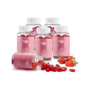 Hårvitaminer - 6 stk (6 måneders forbrug) - Spar 43% - Yuaia