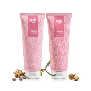 Repair and Care Shampoo og Conditioner 250 ml - sulfatfri & silikonefri - Yuaia