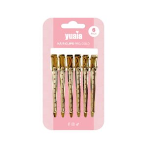 Hair clips pro, guld - Yuaia Haircare