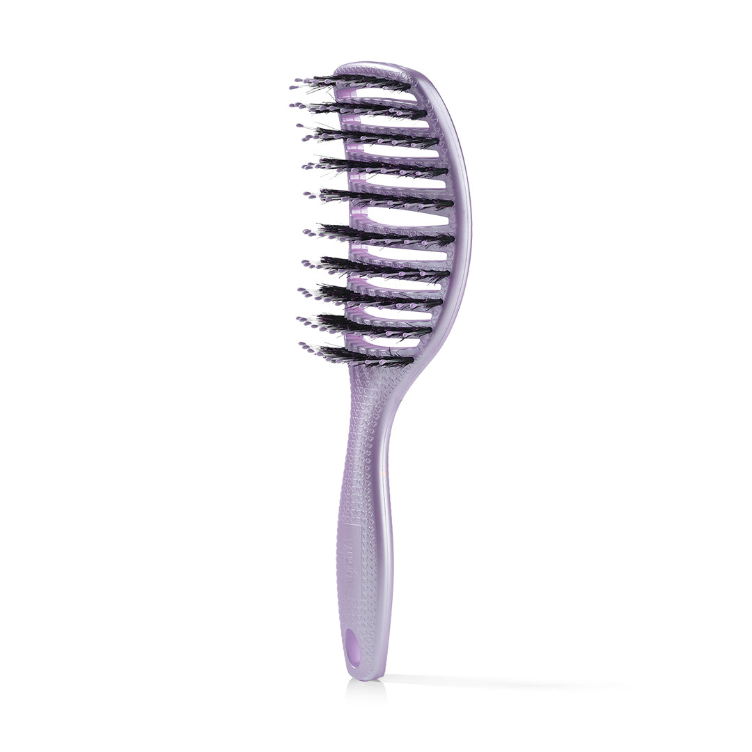 Curvy Brush - Hårbørste med vildsvinehår - Lavender - Yuaia