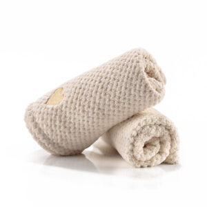 Mikrofiber håndklæde til hår - Sand 2 stk - Spar 15% - Yuaia