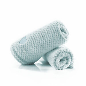 Mikrofiber håndklæde til hår - Lyseblå 2 stk - Spar 15% - Yuaia