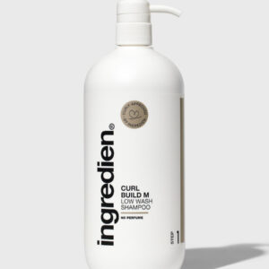 Ingredien Curl Build M Low Wash Shampoo 1000 ml Uden Parfume - Ingredien