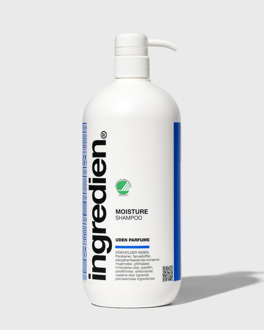 Ingredien Moisture Shampoo 1000 ml Uden Parfume - Ingredien