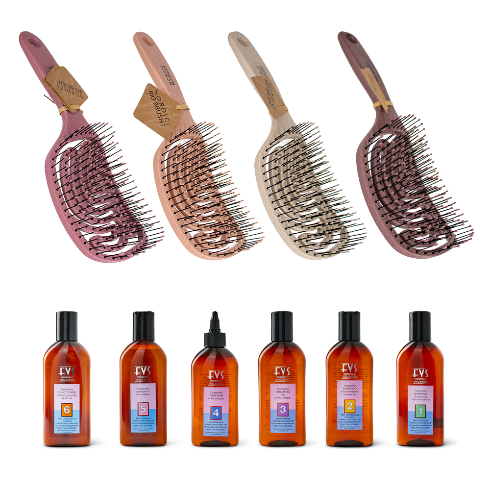 Nordic Bio brush + FVS hair care - Nordic Hair Growth